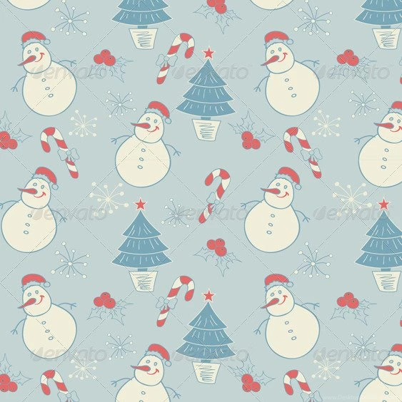 Christmas/Holiday Seamless Backgrounds & Patterns
