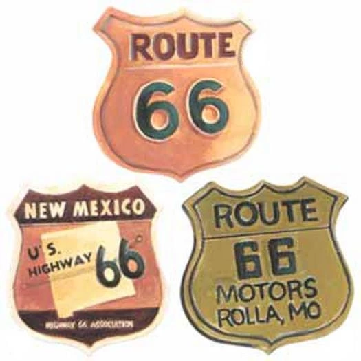 Route 66 Wallpapers Cutouts 3 Packs Left Wallpapers & Border ...