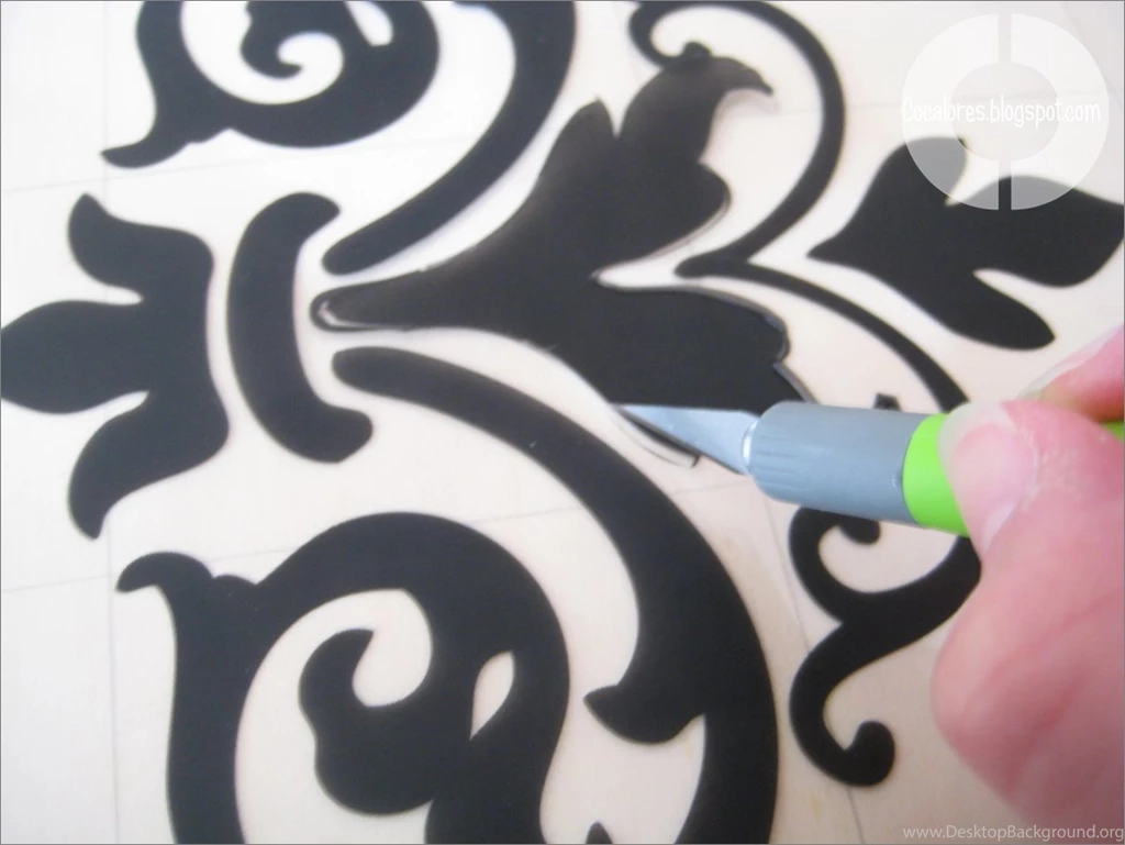 Diy Wall Stencil Patterns   Interior Decor Picture