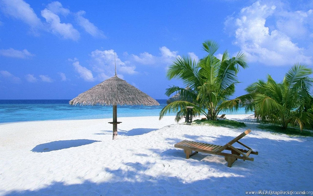 Maldives Beach 1 - Landscape Wallpapers Free Download ...
