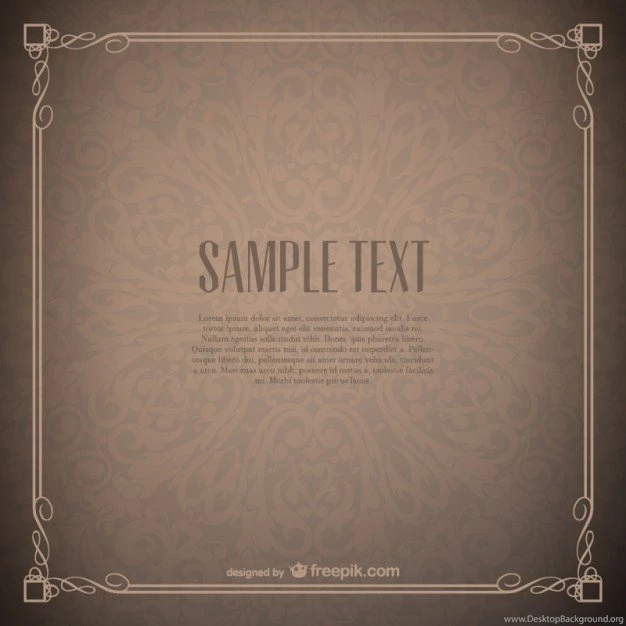 Floral Frame Wallpapers Free Vector