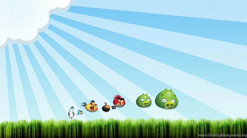 Angry Birds Wallpaper, PowerPoint Backgrounds Free Download