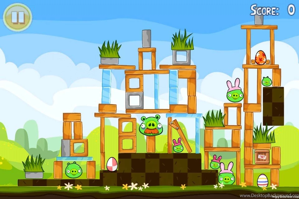 Angry Birds Seasons Easter Eggs Level 1 11 Walkthrough ...