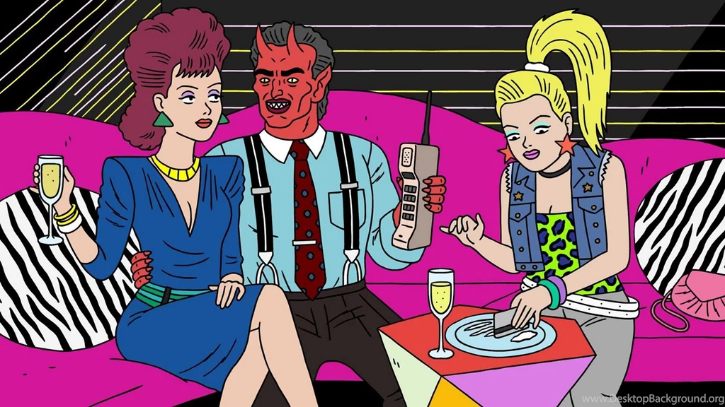 Halro: Ugly Americans Season 2 Backplates