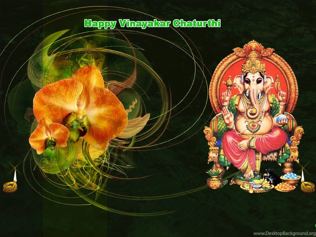 Wallpapers Lord Vinayaka Pillayar Chavithi Greetings Drawing Arts ...