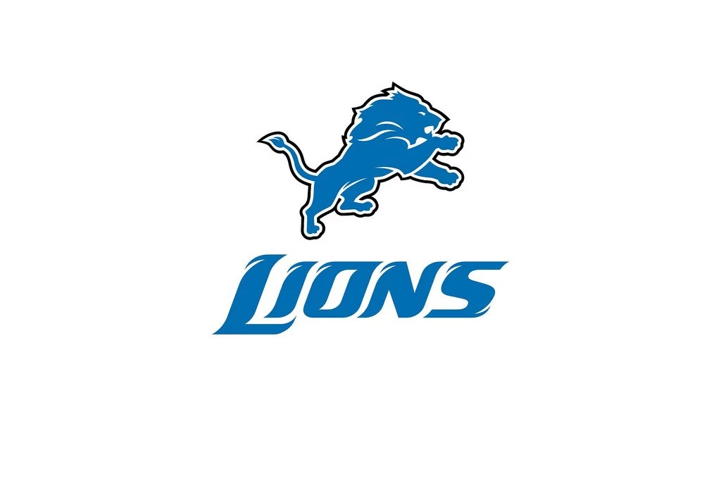 NEW Detroit Lions Logo + Logotype Desktop Backgrounds