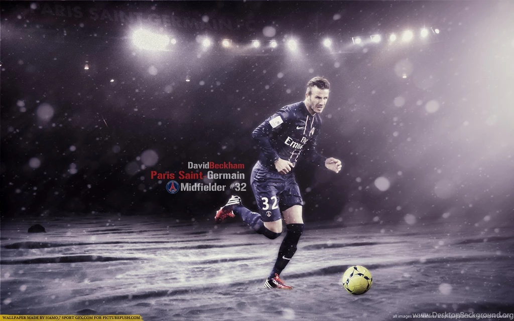 David Beckam Psg Wallpapers Widescren