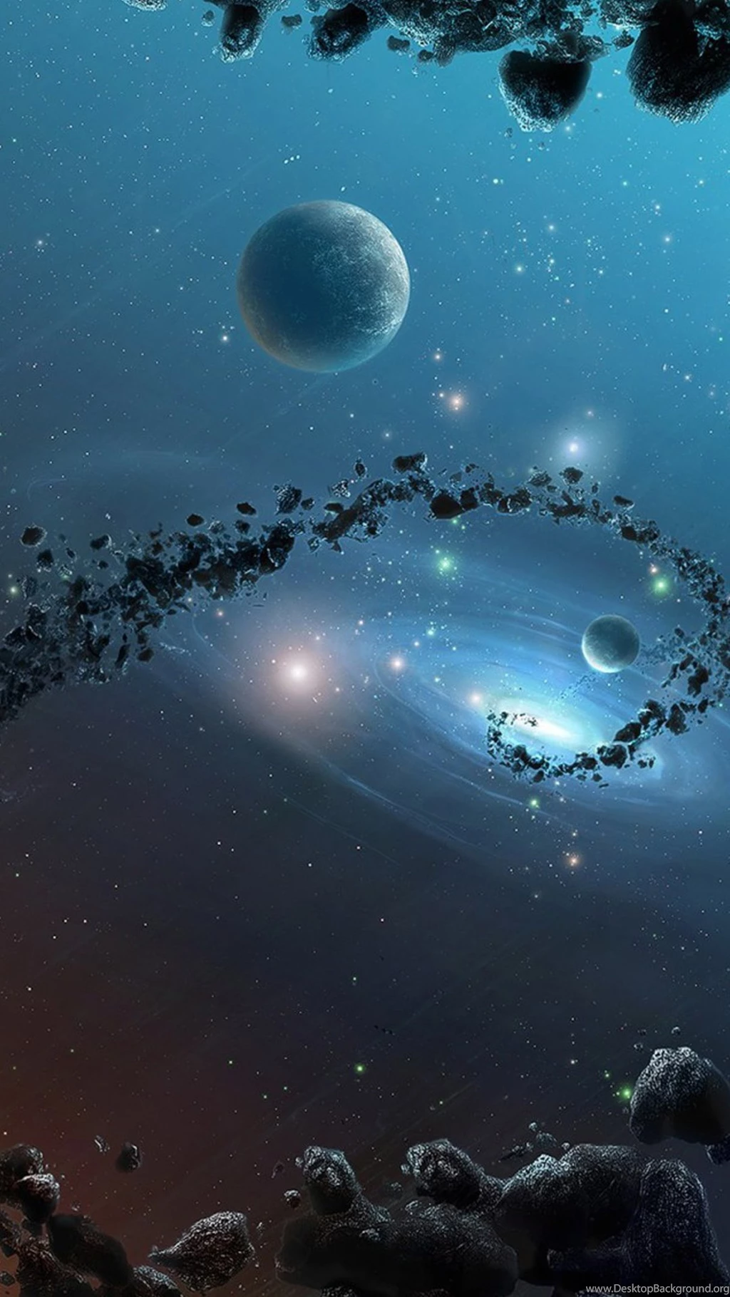 Space Galaxy S5 Wallpapers