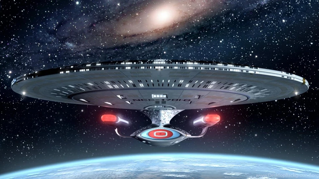 Star Trek Enterprise Uss Starships Earth Planets Galaxy Hd ...