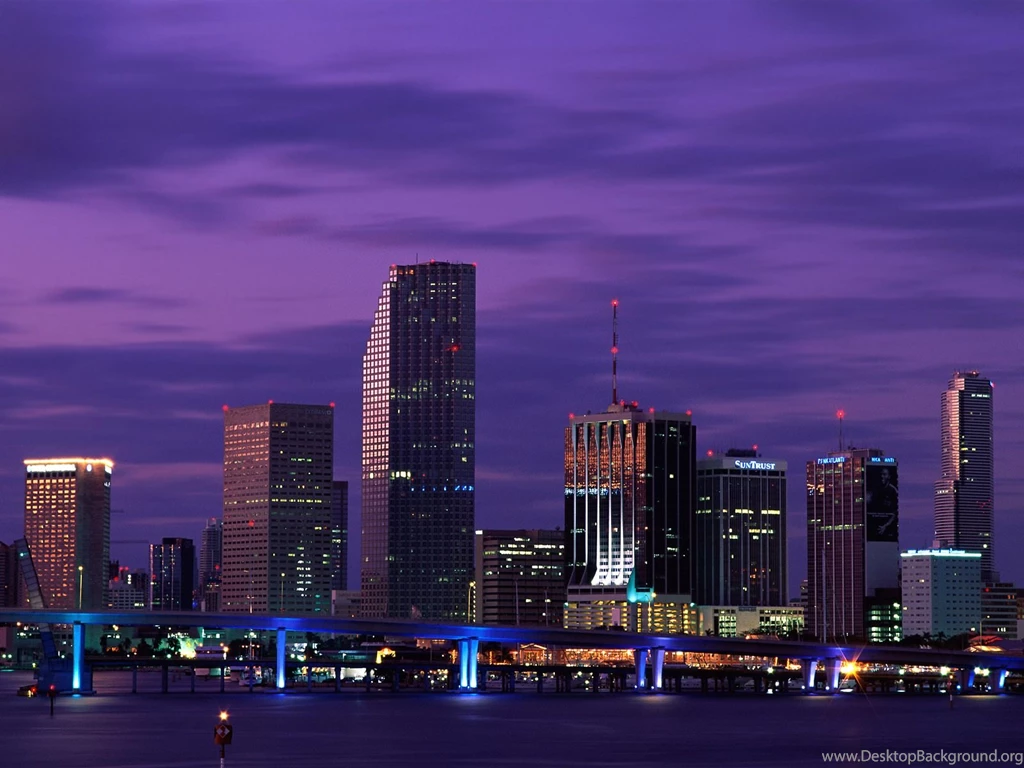 Miami Florida Cityscape Wallpapers