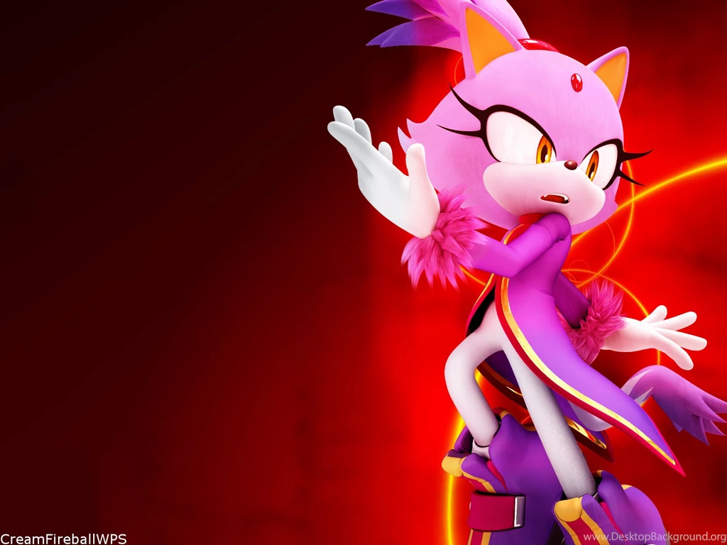 Silver The Hedgehog And Blaze The Cat Wallpapers By ...