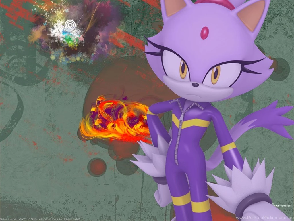 Blaze The Cat Wallpapers 3 By CreamFireballWPS On DeviantArt Desktop ...