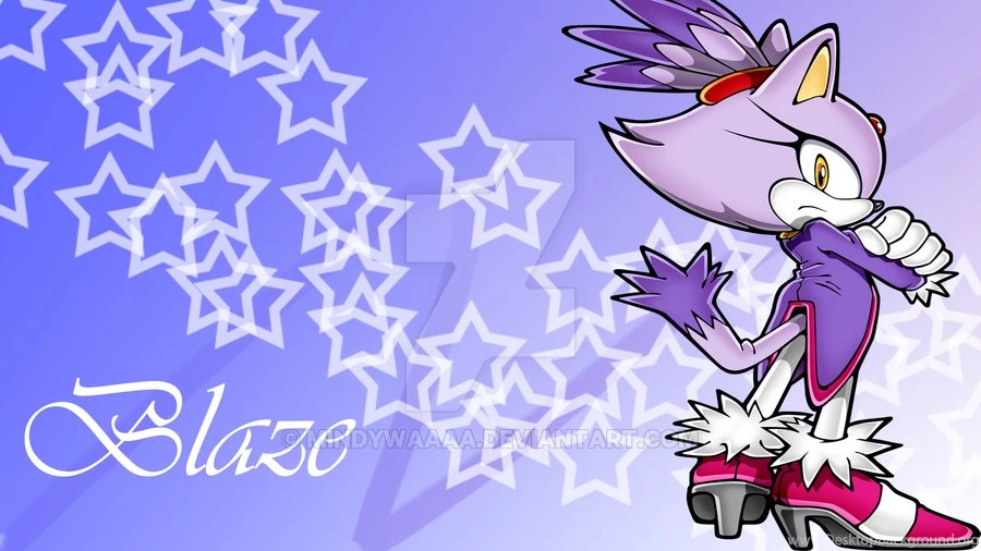 Blaze The Cat :: Wallpapers By MINDYWAAAA On DeviantArt