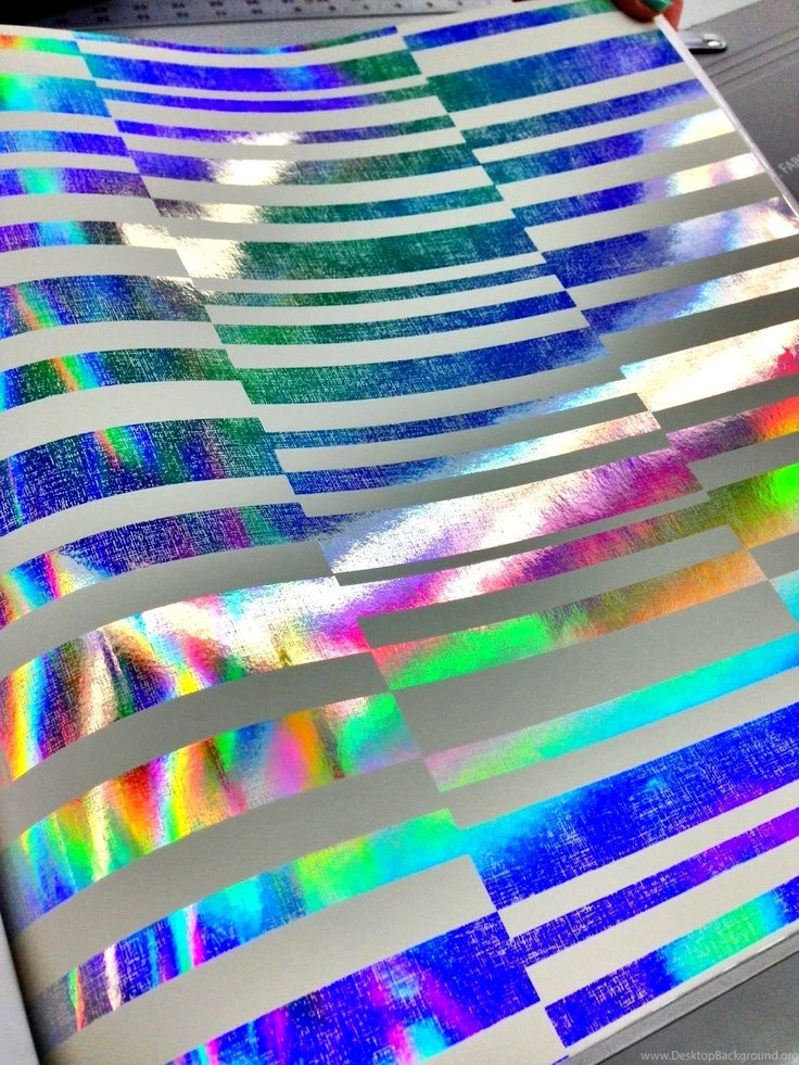 Holographic Wallpapers Available At Designer Discount Fabrics ...