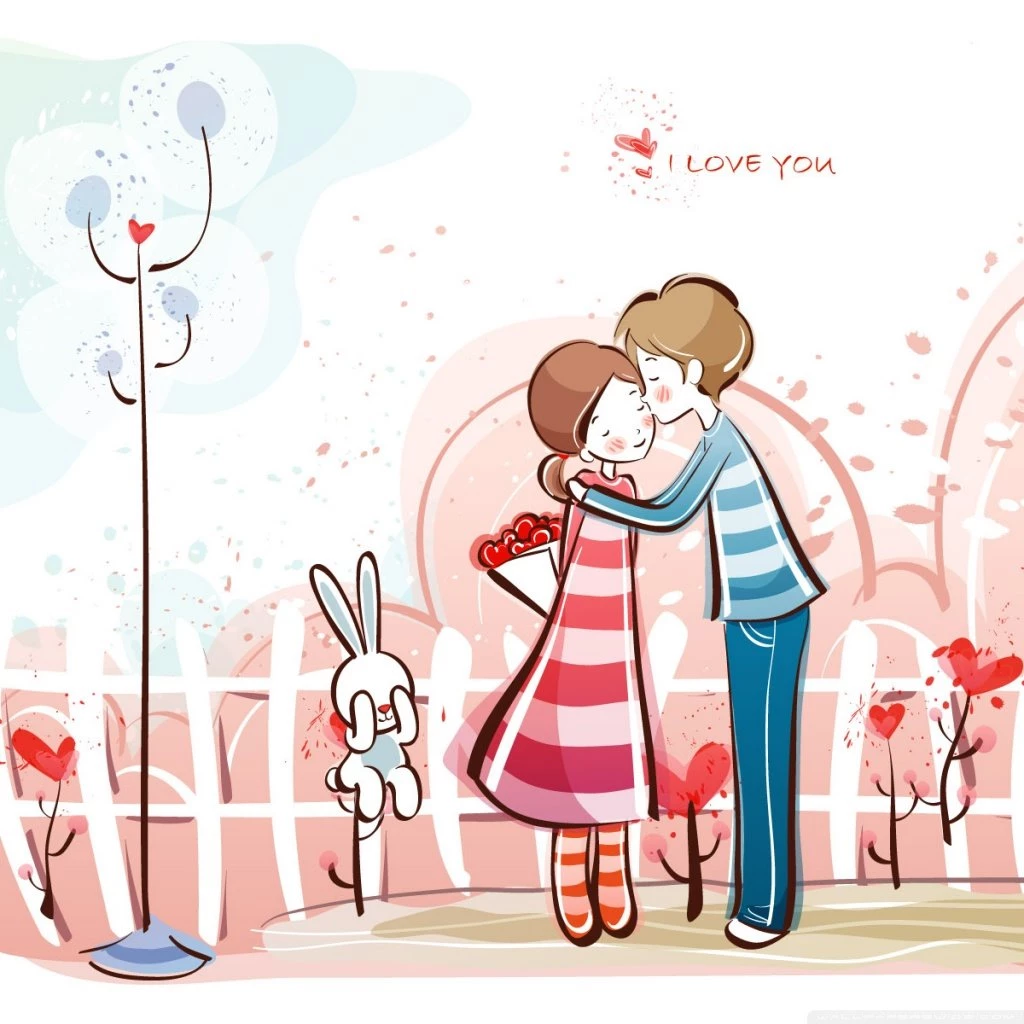 Kissing Couple HD Desktop Wallpapers : High Definition : Fullscreen ...