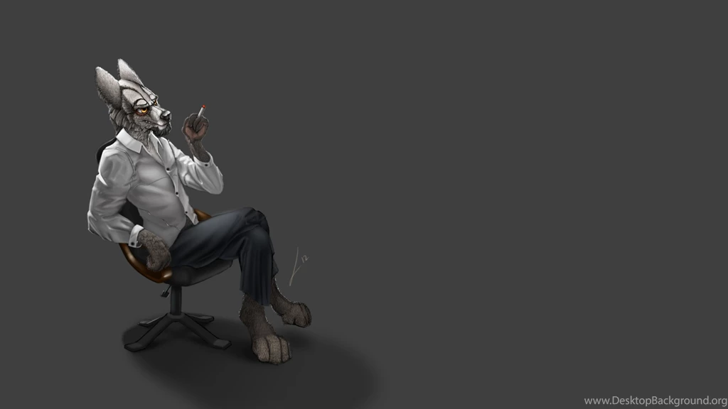 Smoker In The Chair (Wallpaper) By LEPRI On DeviantArt
