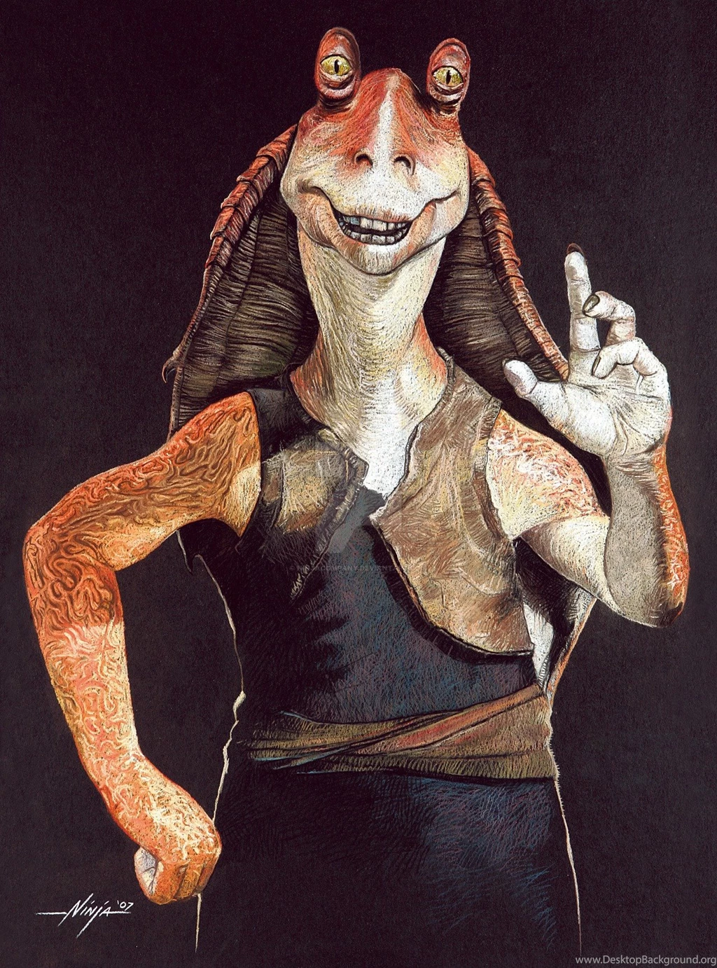 Jar Jar Binks By Ninjacompany On DeviantArt