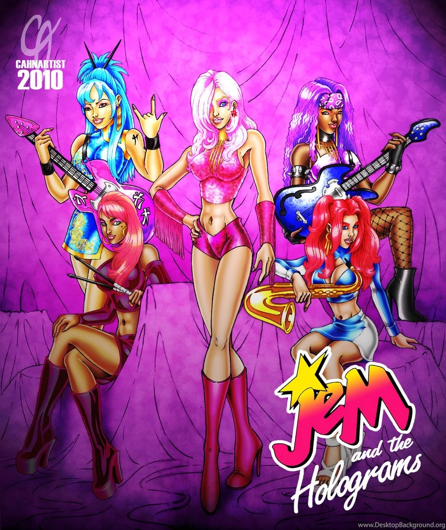 Jem And The Holograms SYNERGY By Chibi Warmonger On DeviantArt