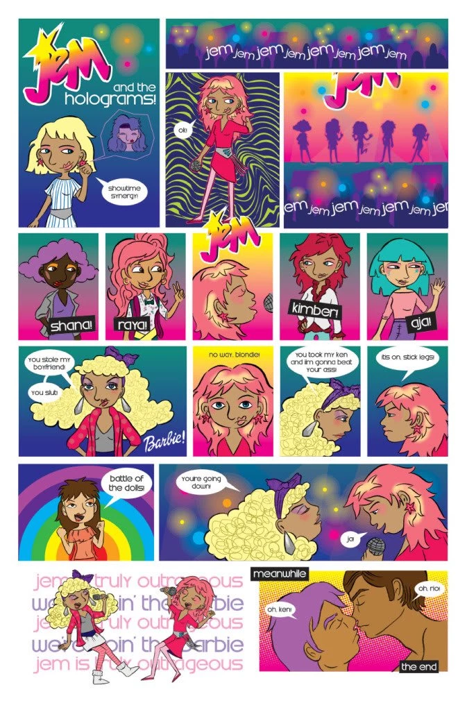 Soda Pop Comics: Kriptonita! Jem And The Holograms!