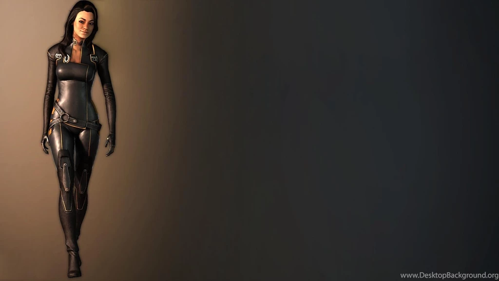 Mass Effect Miranda Lawson Female Smile Light