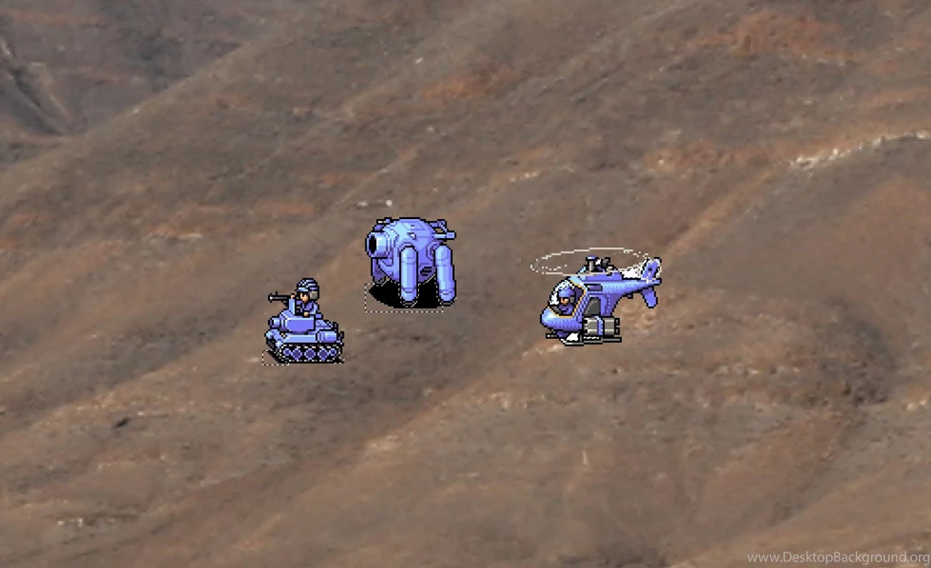 Glitched Graphics – Old Advance Wars Wallpapers