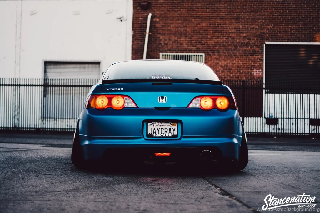 ACURA RSX Coupe Blue Cars Modified Wallpapers