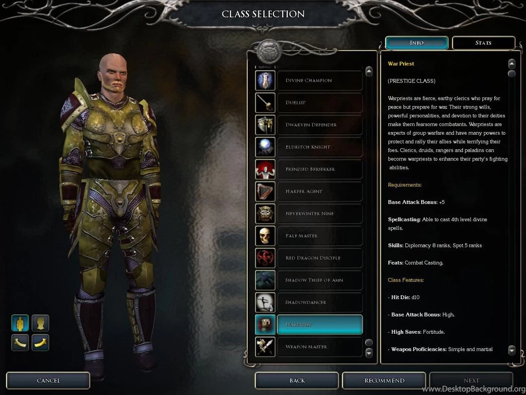 1024x768px Neverwinter Nights 2