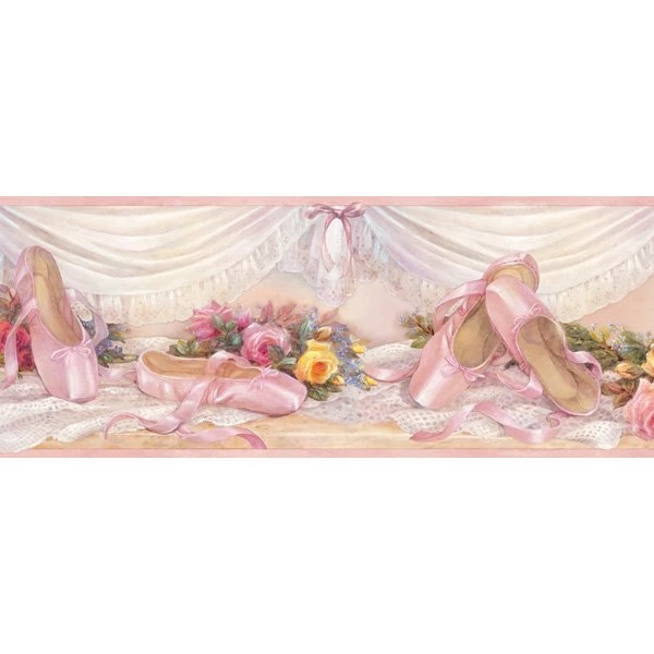 Pink Ballet Slippers Portrait Border Eloise By Chesapeake ...