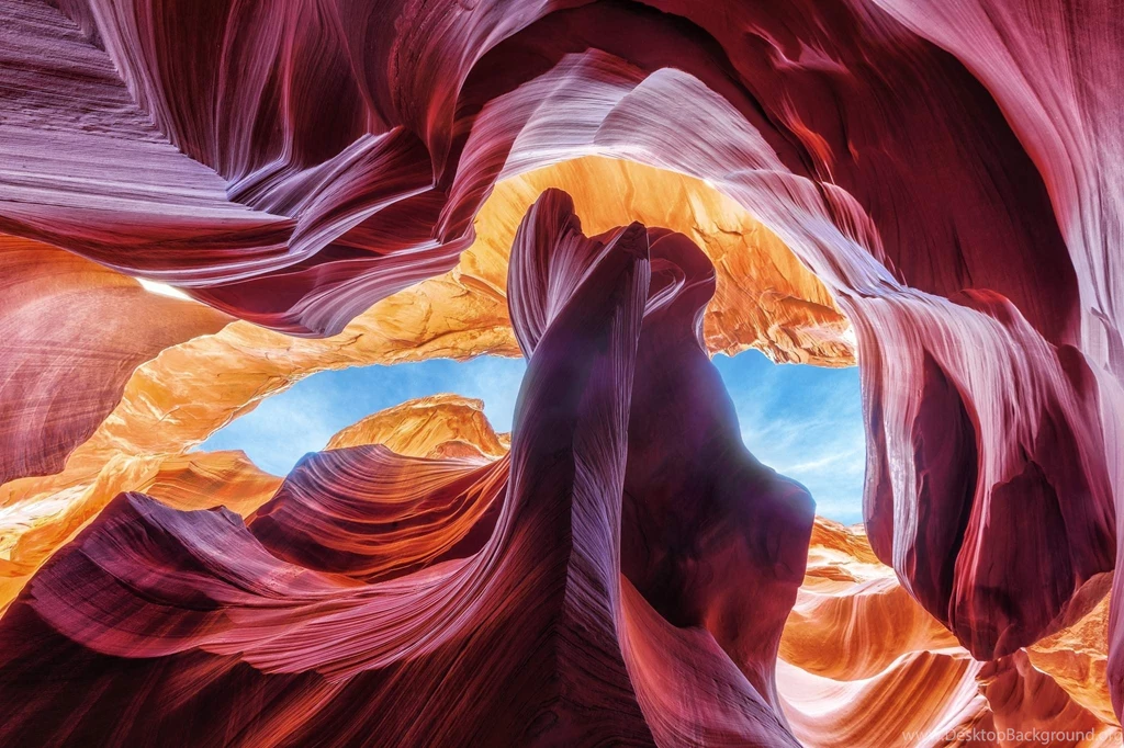 Antelope Canyon, Erosion, Arizona, Desert, Rocks, Spiral Rocks ...