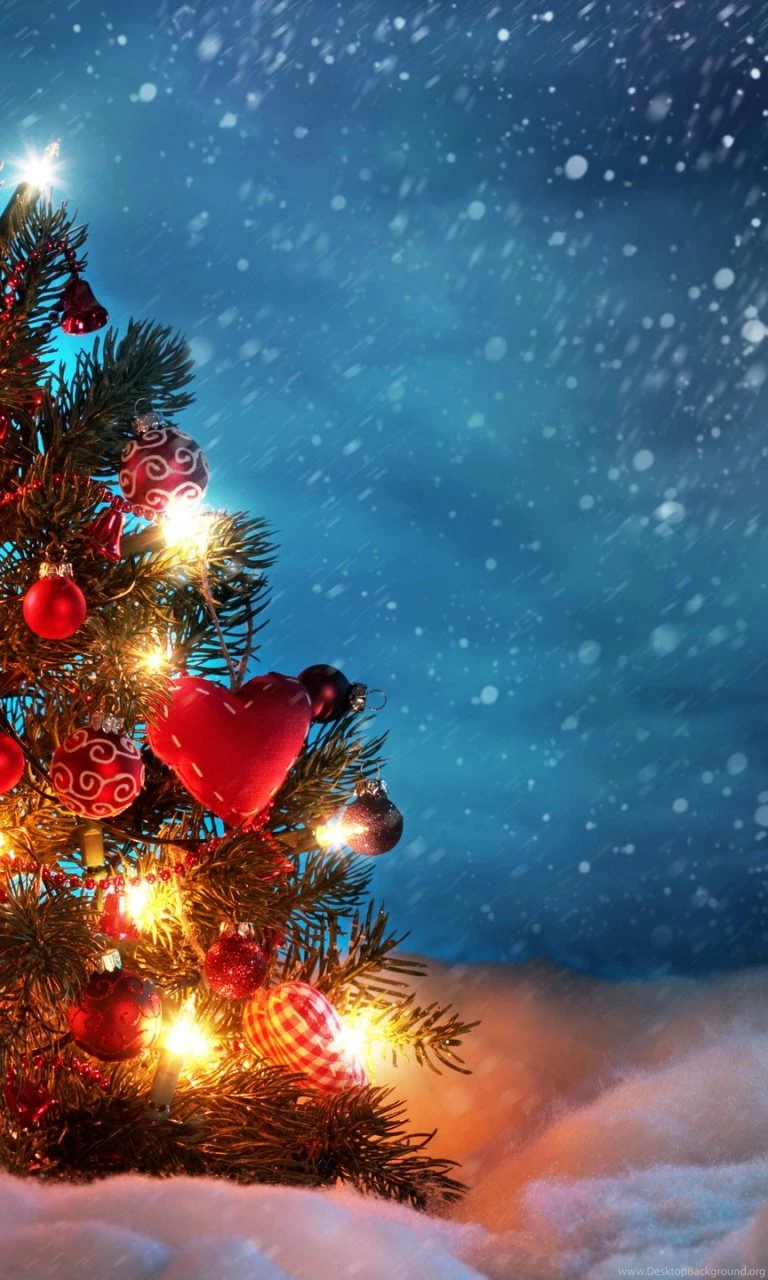 768x1280 Lovely Christmas Tree Nexus 4 Wallpapers