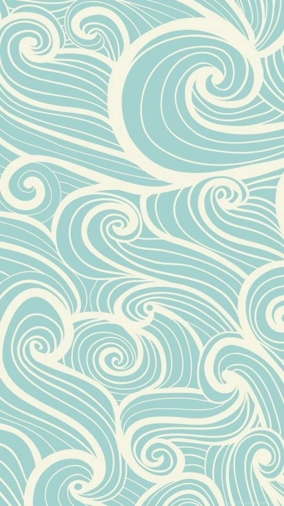Iphone Wallpapers Blue Waves Pattern Iphone 5 Wallpapers Iphone ...