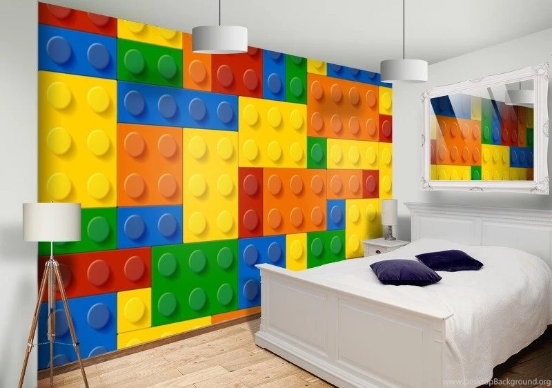 Lego Brick Wallpapers Bedroom Walls