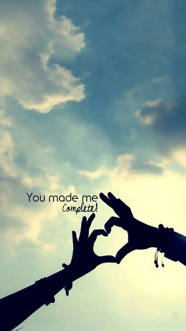You Make Me Complete iPhone 5s Wallpapers Download