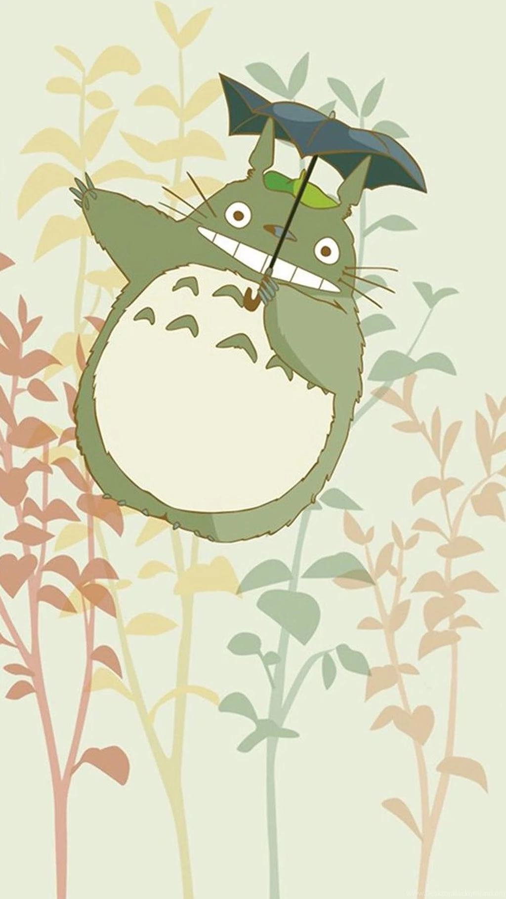 Cute My Neighbor Totoro iPhone 6 Wallpapers Download