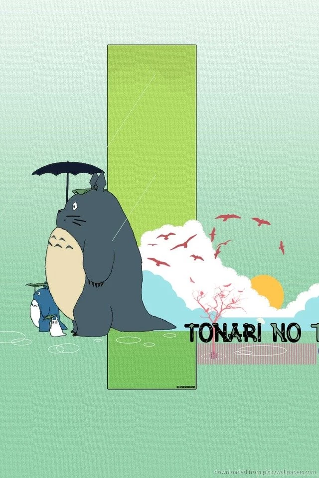 Download Tonari No Totoro Wallpapers For iPhone 4