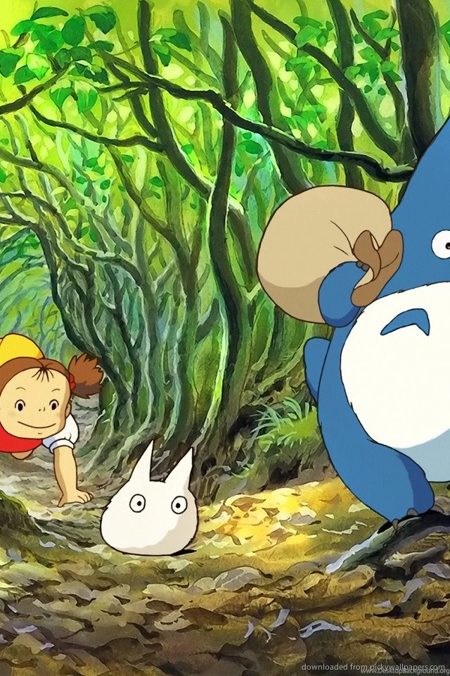 Download My Neighbor Totoro Crawling Through Bush Wallpapers For ...