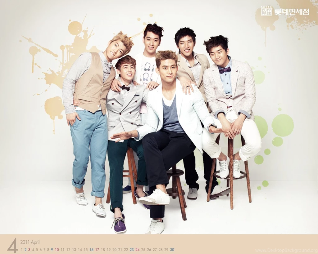 2PM Lotte Dutte Free April   2pm Wallpapers (23207453)   Fanpop