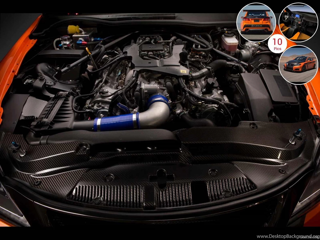 Lexus IS F CCS R Race Car (2012)   Engine