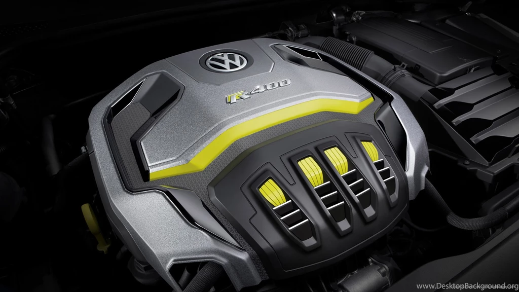 Download 1920x1080 Volkswagen Golf R 400 Concept Car Engine Wallpapers