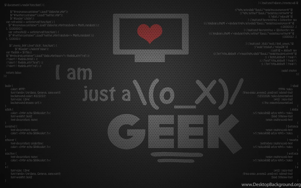 I Am A Geek Desktop Backgrounds HD 1920x1200