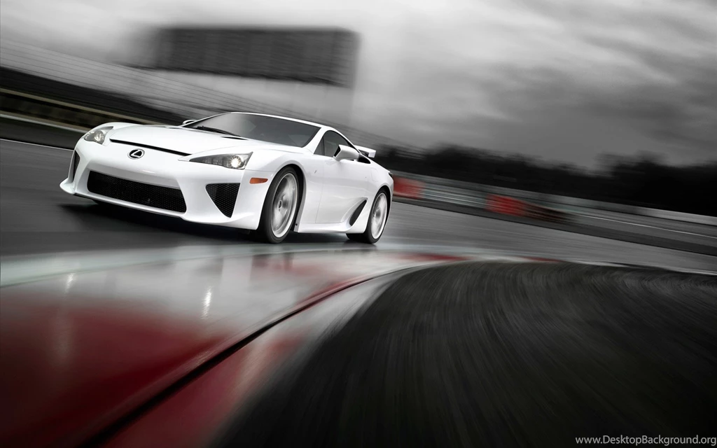 Lexus LFA Rain Race Post In Pixel Of 1920×1200, A Wet And Slippery ...