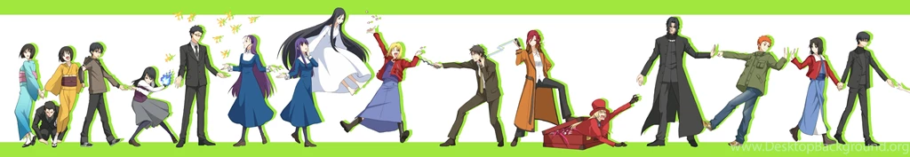 Kara No Kyoukai Ryougi Shiki Characters Anime Aozaki Touko ...