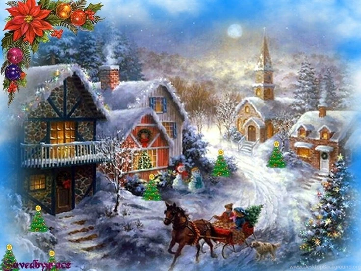 Christmas Town Wallpapers