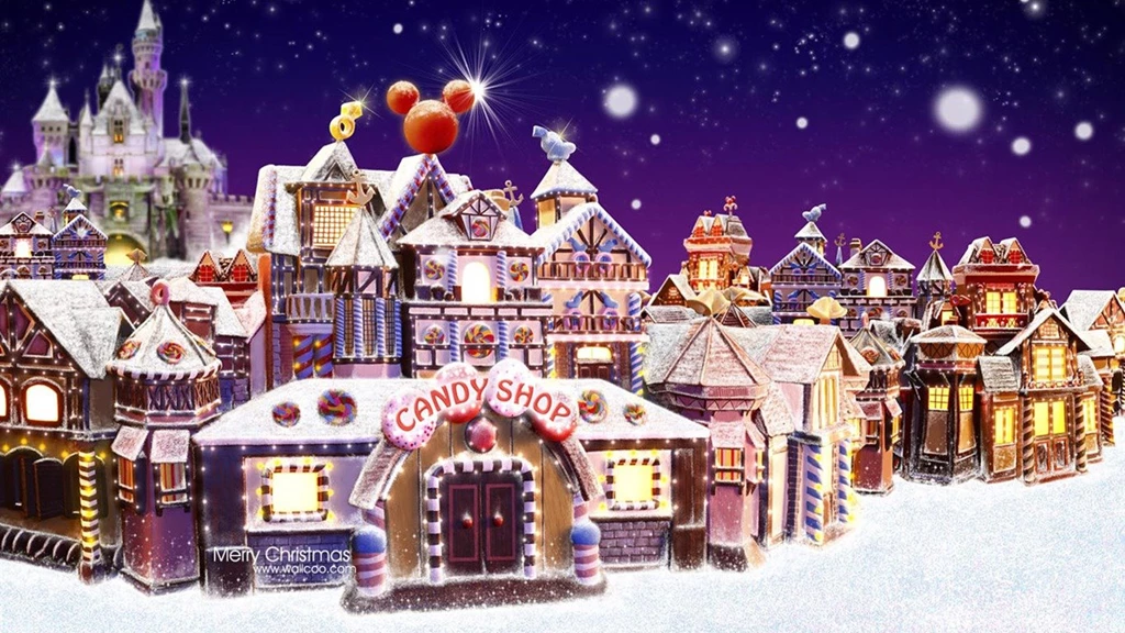 Gingerbread Villages Hong Kong Disneyland Christmas Town ...