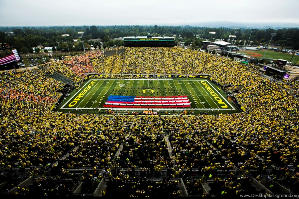 Oregon Ducks Stadium Wallpapers Desktop Backgrounds