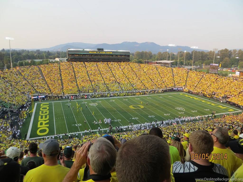 Autzen Stadium Section 35 Row 82 Seat 12 Oregon Ducks Vs ...