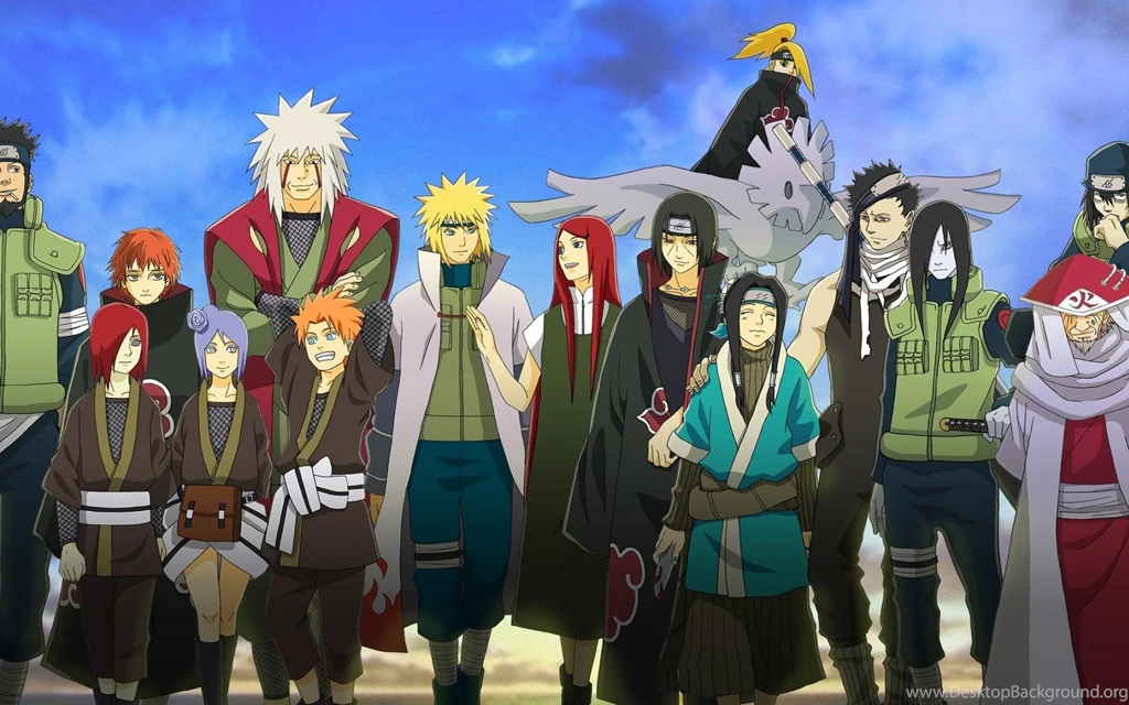 Hokage Nagato (naruto) Yahiko Zabuza Momochi Asuma Wallpapers