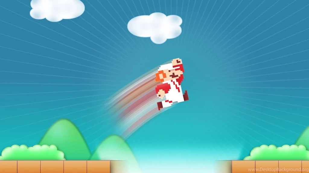 Mario Bross 2D Games Jump Widescreen HD Wallpapers Wallpapers ...