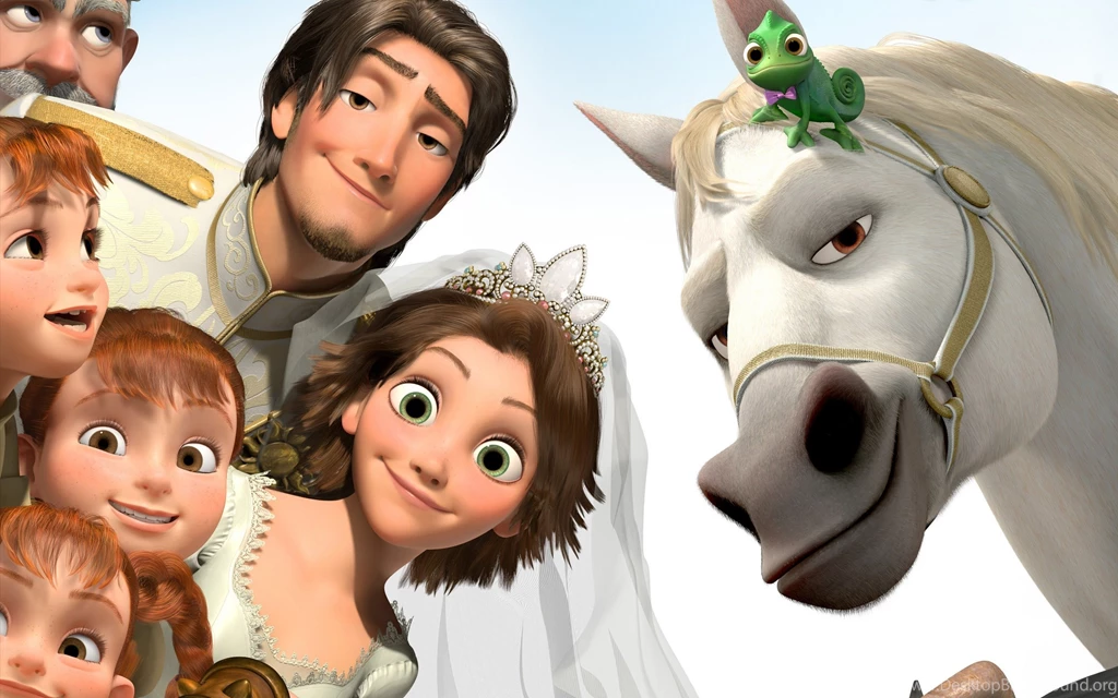Tangled, Rapunzel, Flynn, Maximus, Rapunzel, Flynn, Maximus ...