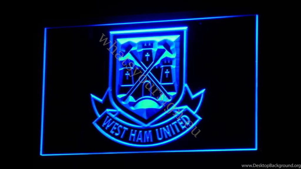 West Ham United F.C. LED Neon Light Sign Display YouTube